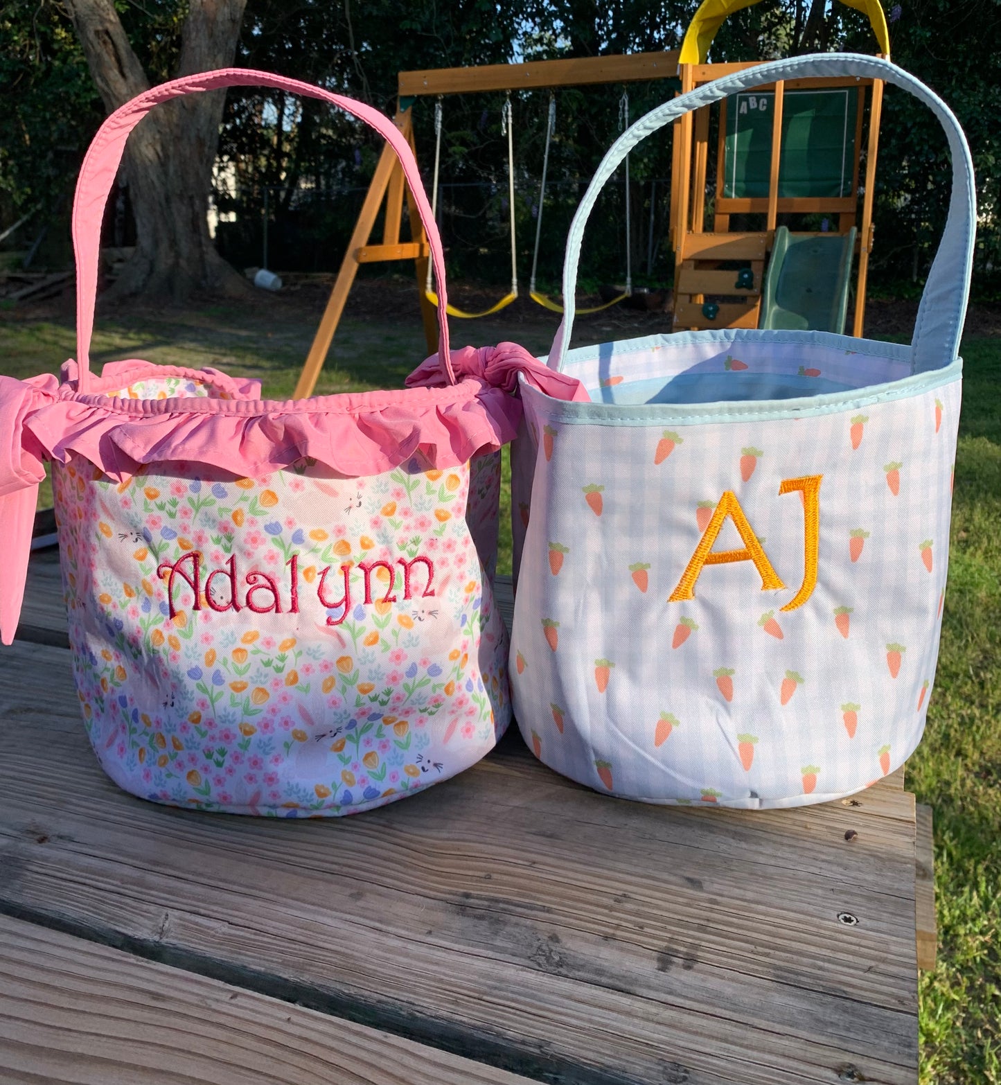 Boy or Girl Easter Personalized Basket