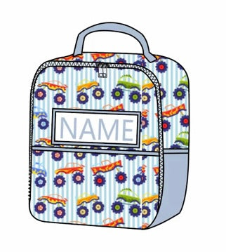 Custom Trucks Hand Smocked School Bags