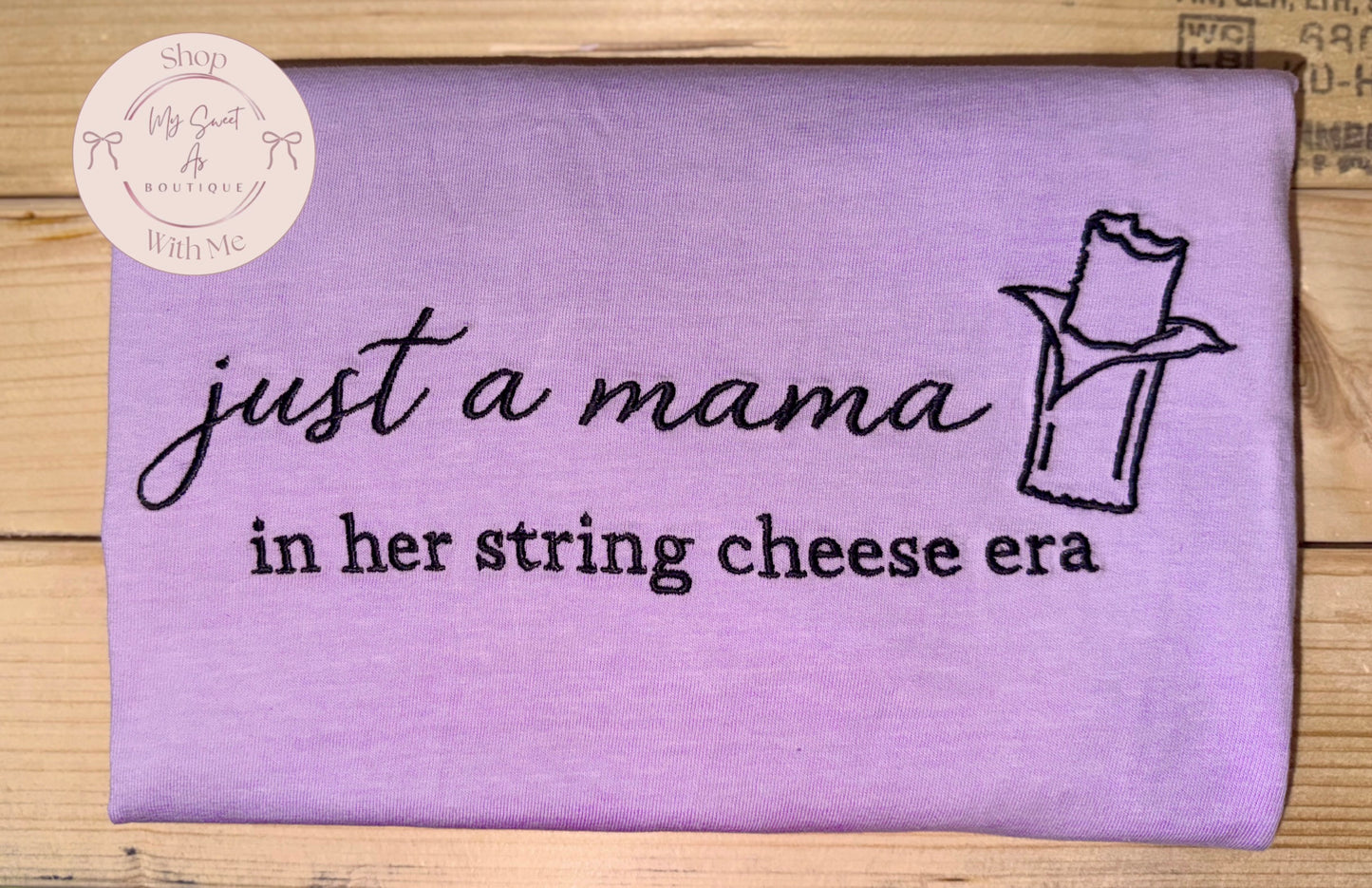 String Cheese Embroidery CC Tee