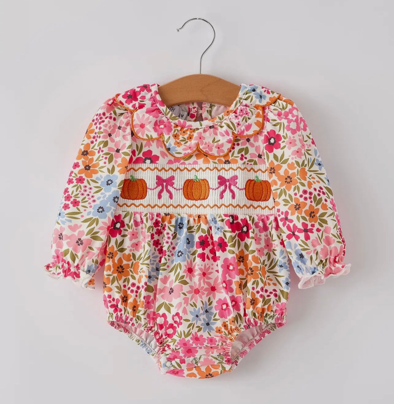 Everything Fall Smock Romper