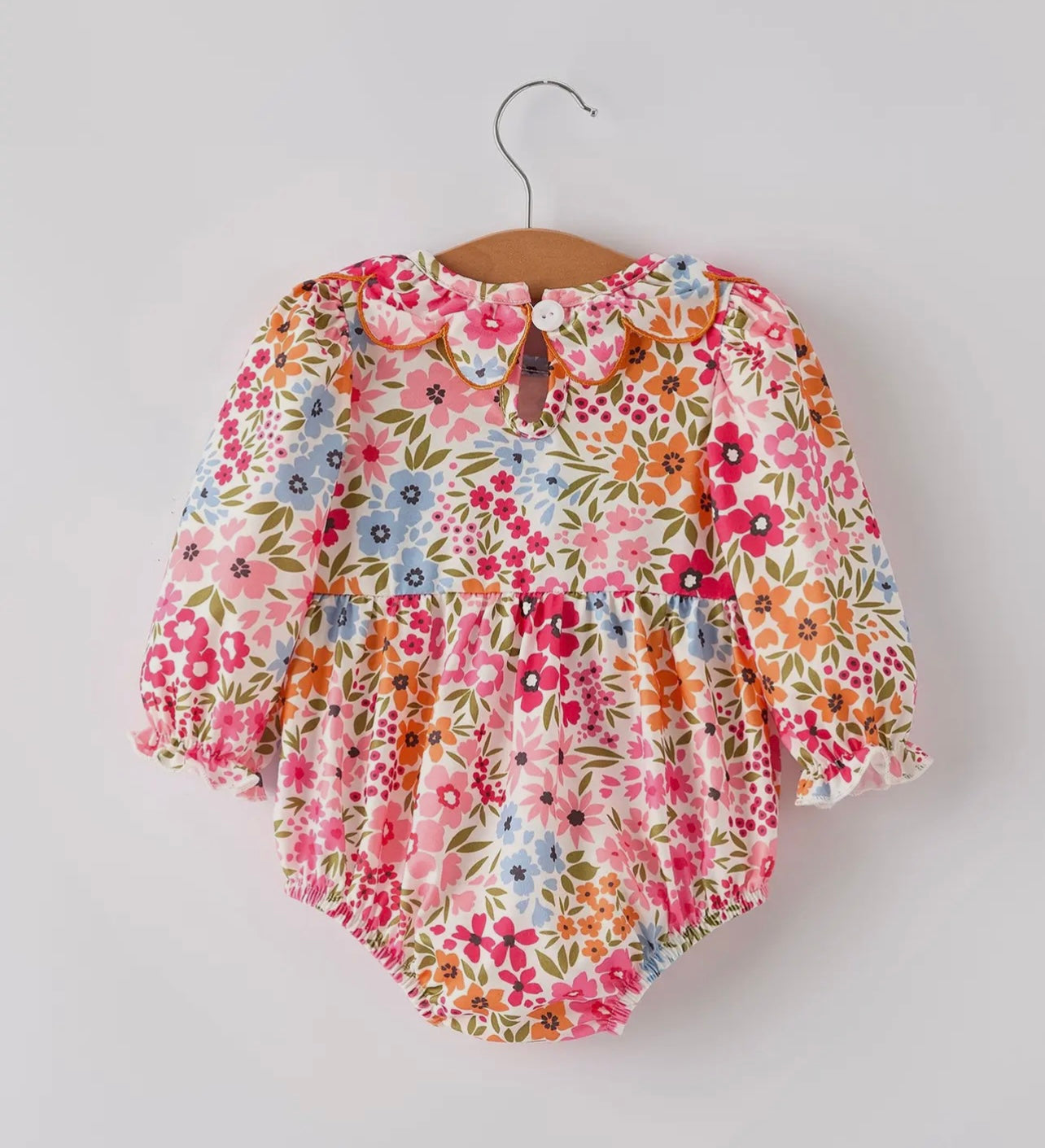 Everything Fall Smock Romper