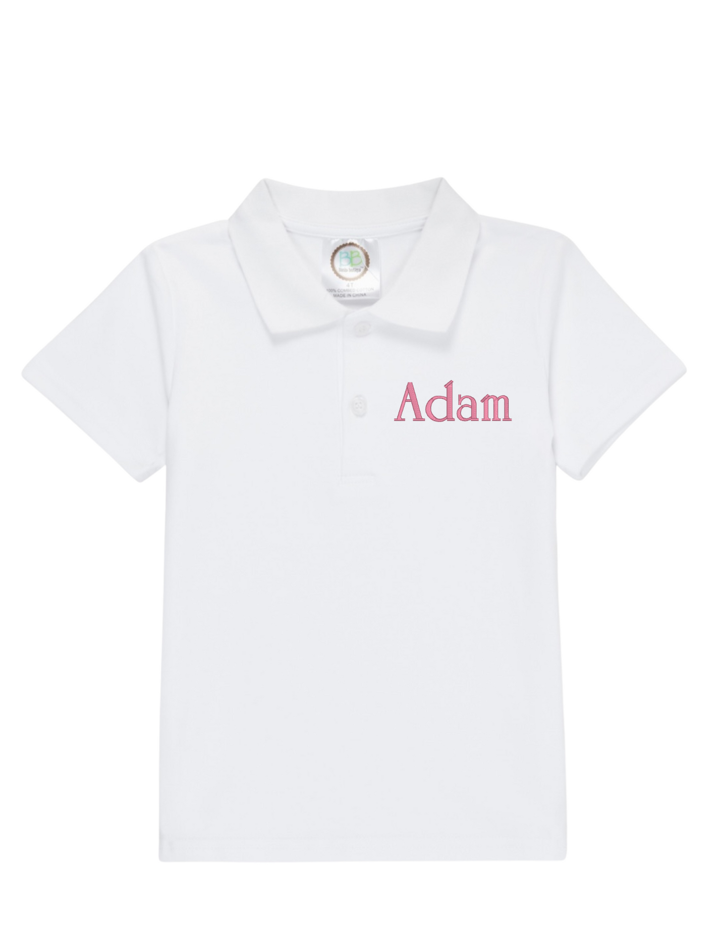 Boys Personalized Polos